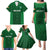 Ireland Rugby Family Matching Puletasi Dress and Hawaiian Shirt 2023 Go Shamrock World Cup Irish Celtic Pattern - Wonder Print Shop