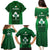 Ireland Rugby Family Matching Puletasi Dress and Hawaiian Shirt 2023 Go Shamrock World Cup Irish Celtic Pattern - Wonder Print Shop