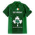 Ireland Rugby Family Matching Puletasi Dress and Hawaiian Shirt 2023 Go Shamrock World Cup Irish Celtic Pattern - Wonder Print Shop