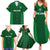 Ireland Rugby Family Matching Summer Maxi Dress and Hawaiian Shirt 2023 Go Shamrock World Cup Irish Celtic Pattern - Wonder Print Shop