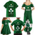 Ireland Rugby Family Matching Summer Maxi Dress and Hawaiian Shirt 2023 Go Shamrock World Cup Irish Celtic Pattern - Wonder Print Shop