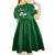 Ireland Rugby Kid Short Sleeve Dress 2023 Go Shamrock World Cup Irish Celtic Pattern - Wonder Print Shop