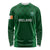 Ireland Rugby Long Sleeve Shirt 2023 Go Shamrock World Cup Irish Celtic Pattern - Wonder Print Shop