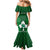 Ireland Rugby Mermaid Dress 2023 Go Shamrock World Cup Irish Celtic Pattern - Wonder Print Shop