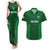 Custom Ireland Rugby Couples Matching Tank Maxi Dress and Hawaiian Shirt 2023 Go Shamrock World Cup Irish Celtic Pattern - Wonder Print Shop