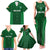 Custom Ireland Rugby Family Matching Tank Maxi Dress and Hawaiian Shirt 2023 Go Shamrock World Cup Irish Celtic Pattern - Wonder Print Shop