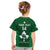 Custom Ireland Rugby Kid T Shirt 2023 Go Shamrock World Cup Irish Celtic Pattern - Wonder Print Shop