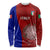 Italy Rugby Long Sleeve Shirt 2023 The Blues Grunge Style - Wonder Print Shop