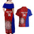 Custom Italy Rugby Couples Matching Off Shoulder Maxi Dress and Hawaiian Shirt 2023 The Blues Grunge Style - Wonder Print Shop