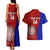 Custom Italy Rugby Couples Matching Tank Maxi Dress and Hawaiian Shirt 2023 The Blues Grunge Style - Wonder Print Shop