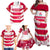 Japan Rugby Family Matching Off Shoulder Maxi Dress and Hawaiian Shirt 2023 Go Cherry Blossoms World Cup - Wonder Print Shop