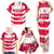 Japan Rugby Family Matching Tank Maxi Dress and Hawaiian Shirt 2023 Go Cherry Blossoms World Cup - Wonder Print Shop