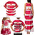 Japan Rugby Family Matching Tank Maxi Dress and Hawaiian Shirt 2023 Go Cherry Blossoms World Cup - Wonder Print Shop