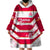 Custom Japan Rugby Wearable Blanket Hoodie 2023 Go Cherry Blossoms World Cup - Wonder Print Shop