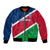 Namibia Rugby Bomber Jacket 2023 Welwitschias Flag Style - Wonder Print Shop