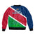 Namibia Rugby Bomber Jacket 2023 Welwitschias Flag Style - Wonder Print Shop