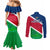 namibia-rugby-couples-matching-mermaid-dress-and-long-sleeve-button-shirts-2023-welwitschias-flag-style