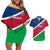 Namibia Rugby Couples Matching Off Shoulder Short Dress and Hawaiian Shirt 2023 Welwitschias Flag Style - Wonder Print Shop