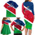 Namibia Rugby Family Matching Long Sleeve Bodycon Dress and Hawaiian Shirt 2023 Welwitschias Flag Style - Wonder Print Shop