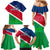 Namibia Rugby Family Matching Mermaid Dress and Hawaiian Shirt 2023 Welwitschias Flag Style - Wonder Print Shop