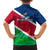 Namibia Rugby Family Matching Off Shoulder Long Sleeve Dress and Hawaiian Shirt 2023 Welwitschias Flag Style - Wonder Print Shop