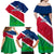 Namibia Rugby Family Matching Off Shoulder Maxi Dress and Hawaiian Shirt 2023 Welwitschias Flag Style - Wonder Print Shop