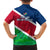 Namibia Rugby Family Matching Short Sleeve Bodycon Dress and Hawaiian Shirt 2023 Welwitschias Flag Style - Wonder Print Shop