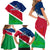 Namibia Rugby Family Matching Short Sleeve Bodycon Dress and Hawaiian Shirt 2023 Welwitschias Flag Style - Wonder Print Shop