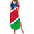 Namibia Rugby Family Matching Summer Maxi Dress and Hawaiian Shirt 2023 Welwitschias Flag Style - Wonder Print Shop