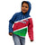 Namibia Rugby Kid Hoodie 2023 Welwitschias Flag Style - Wonder Print Shop