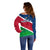 Namibia Rugby Off Shoulder Sweater 2023 Welwitschias Flag Style - Wonder Print Shop