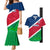 Custom Namibia Rugby Couples Matching Mermaid Dress and Hawaiian Shirt 2023 Welwitschias Flag Style - Wonder Print Shop