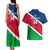 Custom Namibia Rugby Couples Matching Tank Maxi Dress and Hawaiian Shirt 2023 Welwitschias Flag Style - Wonder Print Shop