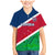 Custom Namibia Rugby Family Matching Mermaid Dress and Hawaiian Shirt 2023 Welwitschias Flag Style - Wonder Print Shop