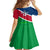 Custom Namibia Rugby Family Matching Off Shoulder Long Sleeve Dress and Hawaiian Shirt 2023 Welwitschias Flag Style - Wonder Print Shop