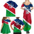 Custom Namibia Rugby Family Matching Summer Maxi Dress and Hawaiian Shirt 2023 Welwitschias Flag Style - Wonder Print Shop