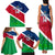 Custom Namibia Rugby Family Matching Tank Maxi Dress and Hawaiian Shirt 2023 Welwitschias Flag Style - Wonder Print Shop