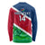 Custom Namibia Rugby Long Sleeve Shirt 2023 Welwitschias Flag Style - Wonder Print Shop