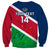 Custom Namibia Rugby Sweatshirt 2023 Welwitschias Flag Style - Wonder Print Shop