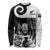 New Zealand Silver Fern Rugby Long Sleeve Shirt Go Champions NZ All Black Maori Koru - Wonder Print Shop