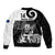 Custom New Zealand Silver Fern Rugby Bomber Jacket Go Champions NZ All Black Maori Koru - Wonder Print Shop