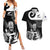 Custom New Zealand Silver Fern Rugby Couples Matching Summer Maxi Dress and Hawaiian Shirt Go Champions NZ All Black Maori Koru - Wonder Print Shop