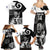 Custom New Zealand Silver Fern Rugby Family Matching Summer Maxi Dress and Hawaiian Shirt Go Champions NZ All Black Maori Koru - Wonder Print Shop