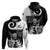 Custom New Zealand Silver Fern Rugby Hoodie Go Champions NZ All Black Maori Koru - Wonder Print Shop