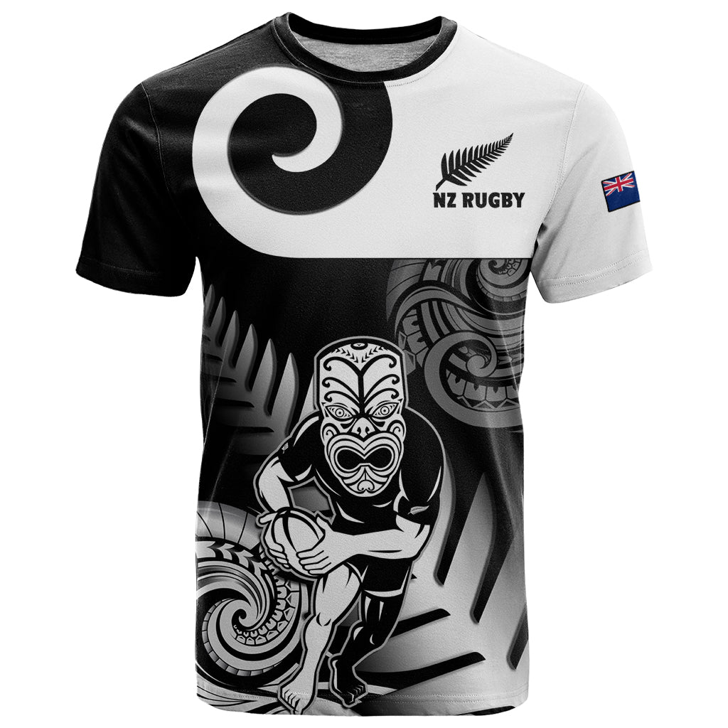 Custom New Zealand Silver Fern Rugby T Shirt Go Champions NZ All Black Maori Koru - Wonder Print Shop