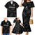 New Zealand Silver Fern Rugby Family Matching Mermaid Dress and Hawaiian Shirt 2023 Go Aotearoa Champions World Cup - Wonder Print Shop