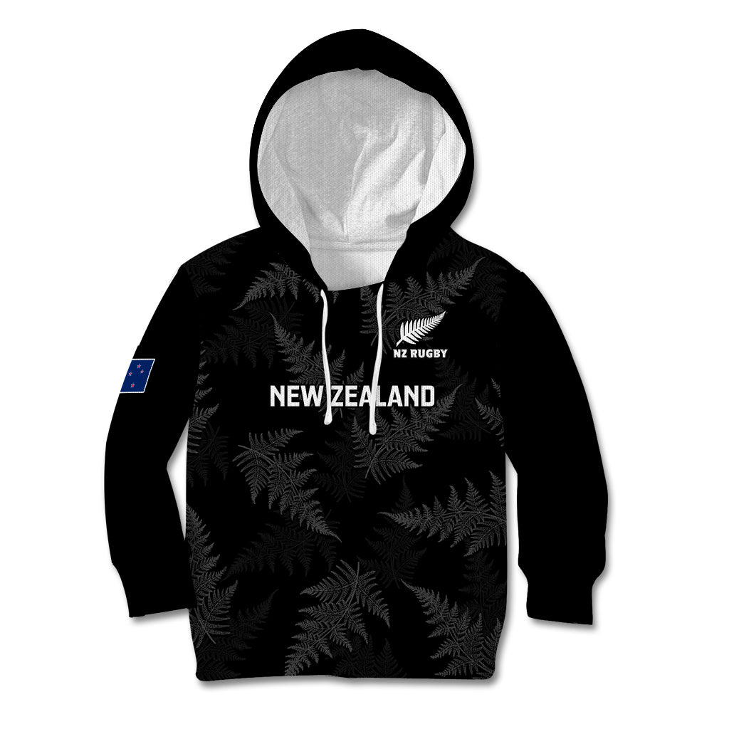 Custom New Zealand Silver Fern Rugby Kid Hoodie 2023 Go Aotearoa Champions World Cup - Wonder Print Shop