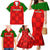 Portugal Rugby Family Matching Mermaid Dress and Hawaiian Shirt Go Wolves Mix Coat Of Arms - Wonder Print Shop