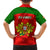 Portugal Rugby Family Matching Short Sleeve Bodycon Dress and Hawaiian Shirt Go Wolves Mix Coat Of Arms - Wonder Print Shop