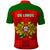 Portugal Rugby Polo Shirt Go Wolves Mix Coat Of Arms - Wonder Print Shop